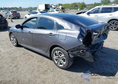 2016 Honda Civic Lx from USA, damaged, VIN 19XFC2F56GE239294